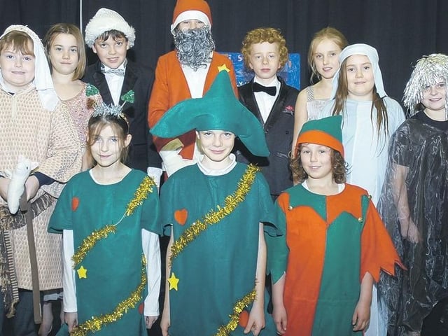 The play staged by Key Stage Two pupils at Horbling Brown’s School was called The Star Came Out For Christmas.