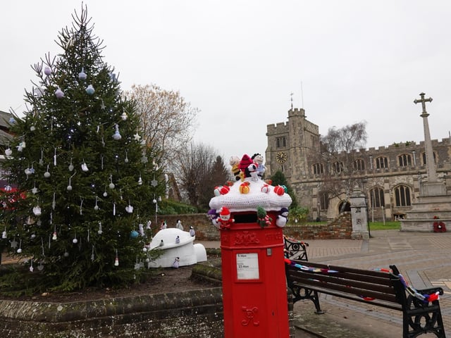 It looks very festive in Tring