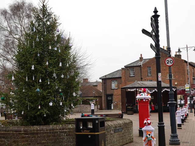 It is looking very festive in Tring!