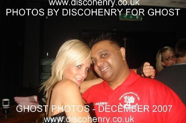 A night out at Ghost in Northampton on Christmas Day 2007. Photo: Disco Henry