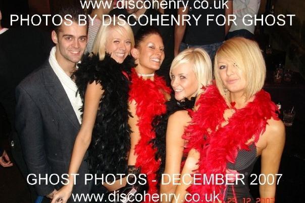A night out at Ghost in Northampton on Christmas Day 2007. Photo: Disco Henry