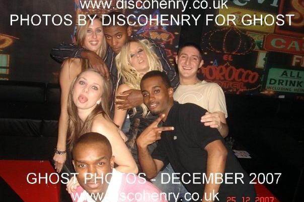 A night out at Ghost in Northampton on Christmas Day 2007. Photo: Disco Henry
