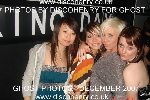 A night out at Ghost in Northampton on Christmas Day 2007. Photo: Disco Henry
