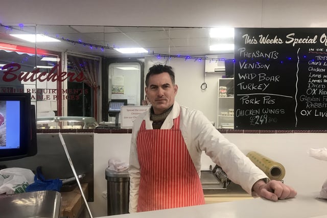 Gary Fellows has been running Arcade Butchers in Queens Arcade for 21 years.