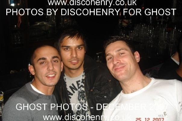 A night out at Ghost in Northampton on Christmas Day 2007. Photo: Disco Henry