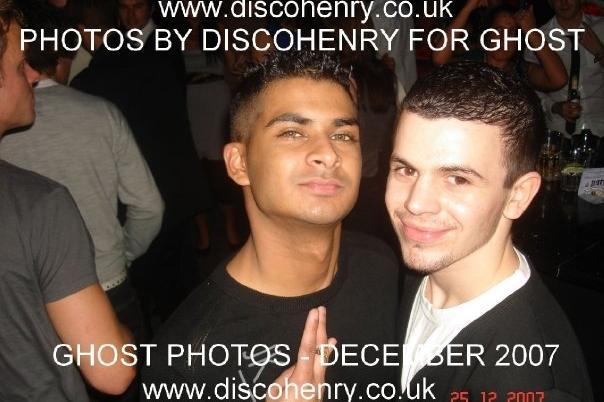 A night out at Ghost in Northampton on Christmas Day 2007. Photo: Disco Henry