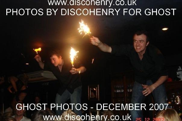 A night out at Ghost in Northampton on Christmas Day 2007. Photo: Disco Henry