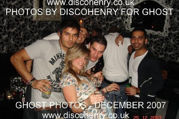 A night out at Ghost in Northampton on Christmas Day 2007. Photo: Disco Henry