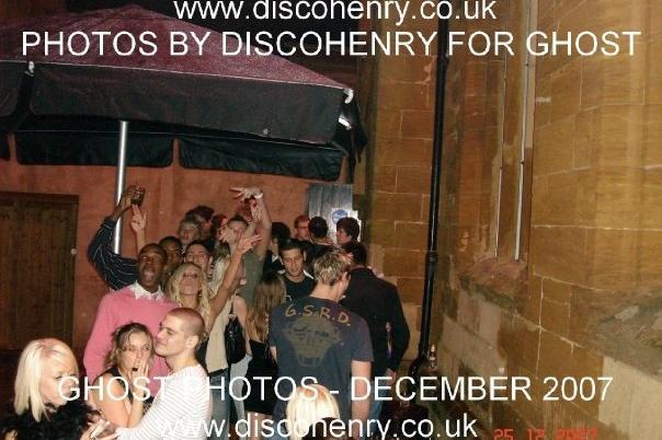 A night out at Ghost in Northampton on Christmas Day 2007. Photo: Disco Henry