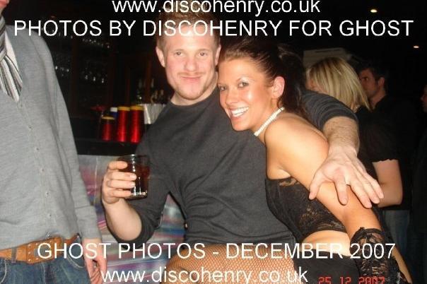 A night out at Ghost in Northampton on Christmas Day 2007. Photo: Disco Henry