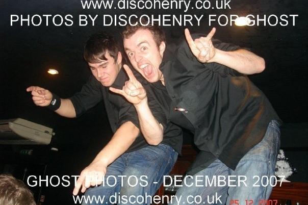 A night out at Ghost in Northampton on Christmas Day 2007. Photo: Disco Henry