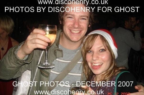 A night out at Ghost in Northampton on Christmas Day 2007. Photo: Disco Henry