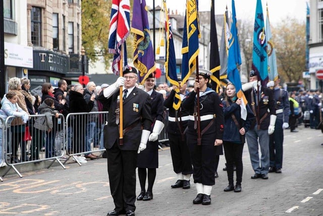 A parade, civic procession and a service at All Saints Church in Northampton town centre took place on Remembrance Sunday (November 14) to honour and remember our fallen soldiers.