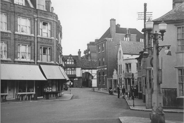 The Carfax in Horsham in the 1950s