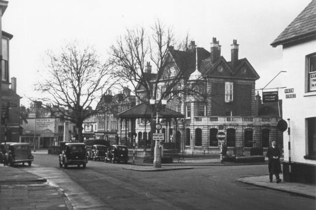 Horsham's Carfax in the 1950s