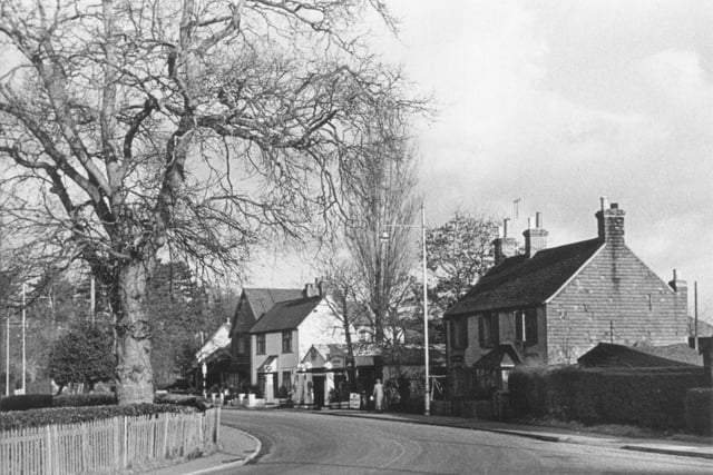 Roffey Corner in the 1950s
