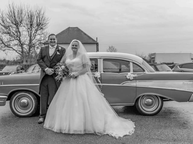 Mitchell and Carly Burgess tied the knot on December 11 - congratulations to the happy couple!