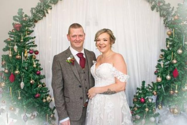 Richard and Gemma Clark got married at Kettering Registry Office in the Mayor's Parlour on December 4. There, they also announced that they were having a baby boy - double congratulations!