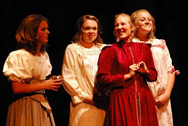 Key Youth Theatre - Dress rehearsal for Into The Woods. Can you help us confirm this was 2007.