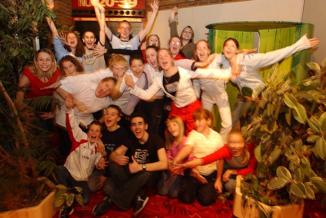 Key kids at Christmas in rehearsals at the Key Theatre. Can you name the year?
