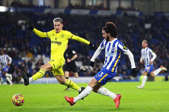 Similar to Lamptey as he performed a more defensive role.Very good in possession and linked well with Moder. Brillinat clearance off the line in the second half