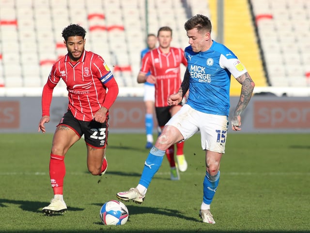Posh started 2021 with a 1-1 draw at League One promotion rivals Lincoln City (pictured). They went on to play 54 competitive matches in all competitions in 2021.
OVERALL PLAYING RECORD: P54 W22 D11 A21 F80 A74
HOME: P28 W14 D8 L6 F51 A26: AWAY: P26 W8 D3 D15 F29 A48.