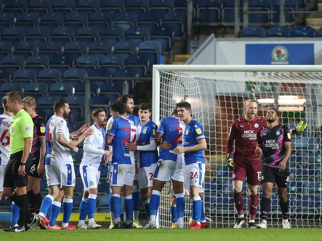 The 4-0 Championship surrender at Blackburn (pictured) is the PT choice of worst performance of the year. 1) 0-4 v Blackburn (away), 2) 0-3 v Luton (away), 3) 1-3 v Blackpool (away), 4) 0-2 v Shrewsbury (away), 5) 0-1 v Gillingham (home).
