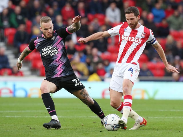 Posh have played in front of some big crowds this season, including at Stoke City's Bet365 Stadium (pictured). Biggest crowds: 1) 28,308 at Forest, 2) 27,359 at Sheffield United, 3) 21,295 at Stoke, 4) 20,652 at Coventry, 5) 19,556 at Middlesbrough.