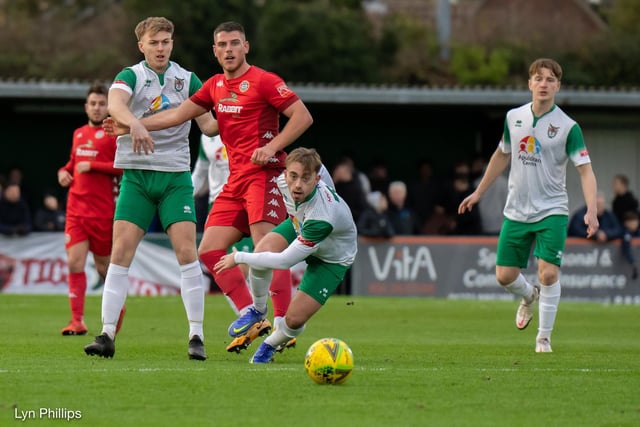 Action from Worthing's 3-1 Isthmian premier division win at Bognor / Pictures: Lyn Phillips, Trevor Staff and Tommy McMillan