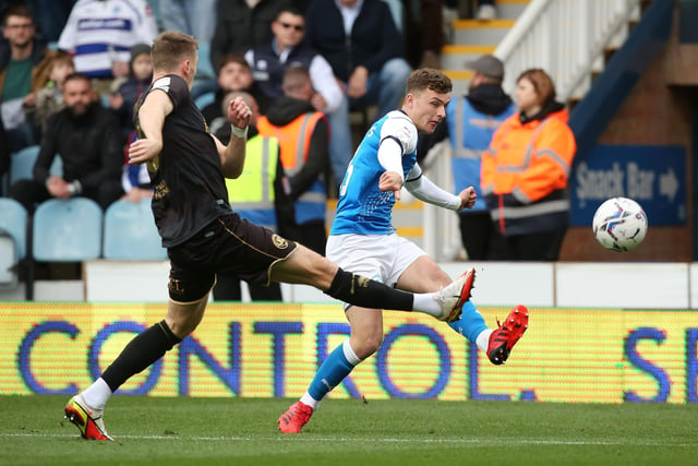 No Posh player has been credited with more than two goal assists this season. Harrison Burrows (pictured), Jonson Clarke-Harris and Jorge Grant are the only Posh players to have registered more than one. Remarkably Siriki Dembele only has one to his name. Goal assist leaders in the Championship are John Swift (Reading) and Ryan Giles (Cardiff) with nine apiece, both are set-piece specialists.