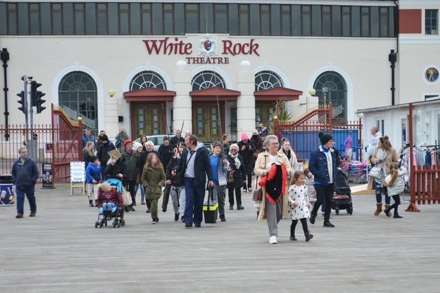 Hastings Pier reopened on April 12 2021.