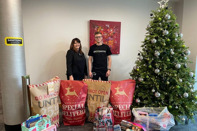 Staff at Shoosmiths solicitors have been long-term supporters of the gift appeal