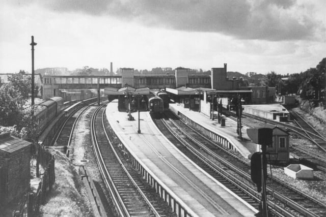 Horsham Railway Station in the 1950s