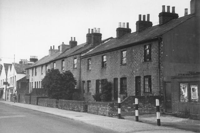 Springfield Road, Horsham, in the 1950s
