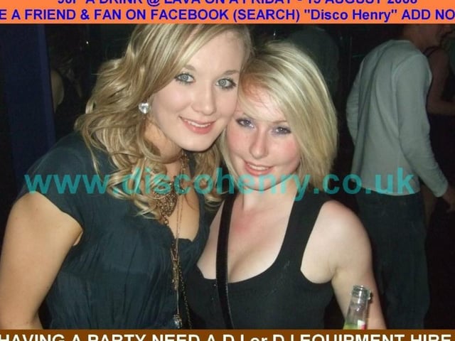 A 90p a drink night out at Lava in August 2008. Photo: Disco Henry