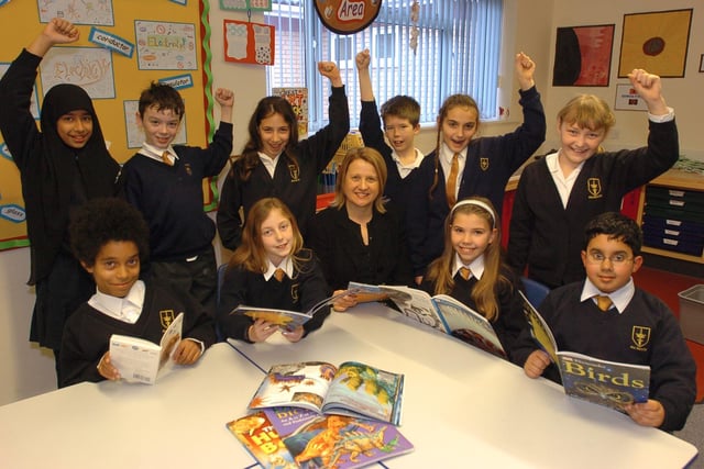 Good Ofsted report for staff and pupils at All Saints primary school, Dogsthorpe Road. 

Youngsters celebrate succes with head teacher Rachael Hutchinson.