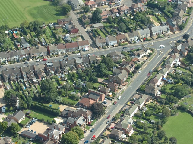 Peterborough Regional College, Garton End Road and the Dogsthorpe Road junction pictured in 2009.