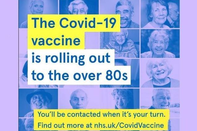 This story was about the Covid-19 vaccination centre opening in Maxted Road. The story was published on January 6