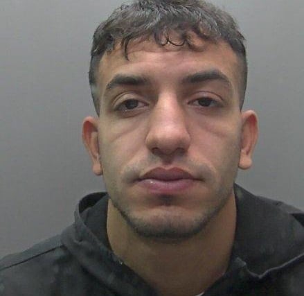 Younes Hairy (20) of no fixed abode, was jailed for two years after admitting handling stolen goods