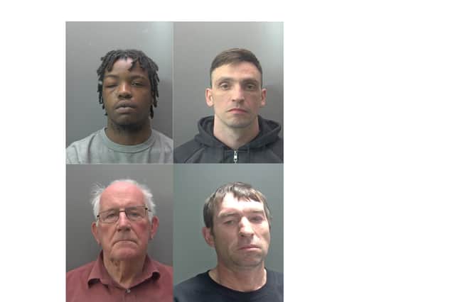 Some of the criminals jailed in December
