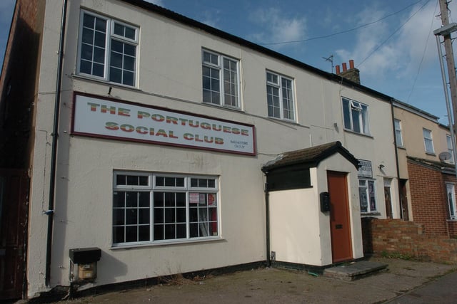 The Portuguese  Social Club in Gladstone Street pictured in 2011.