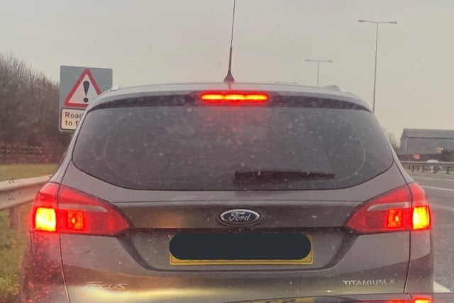 This driver was stopped on the A1M near Yaxley while doing 125mph. He said he couldn't have been going that fast as his speedo said it was only 118...