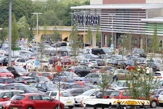 Question 16

Nearby roadworks caused chaos in the car park at Rushden Lakes shopping centre in August.

But how long did some motorists say it took them to get out? Clue...the answer is ridiculous