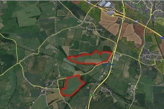 Question 21

Plans were unveiled in November to build a solar farm in fields between two Northamptonshire villages. Anesco Ltd has submitted plans to West Northamptonshire Council to build a 49-mega-watt solar farm on 70-hectares of land between Rothersthorpe and Gayton.

As is the tradition of newspapers we equated the size of the development to a number of football fields. How many football fields did we say it was the equivalent too?