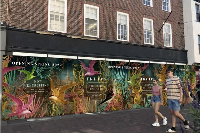 The Ivy hopes to open in East Street in the new year