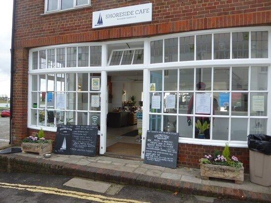 Shoreside Cafe in Bosham is rated 4.2 stars out of five from 59 reviews on Google SUS-211231-114002001