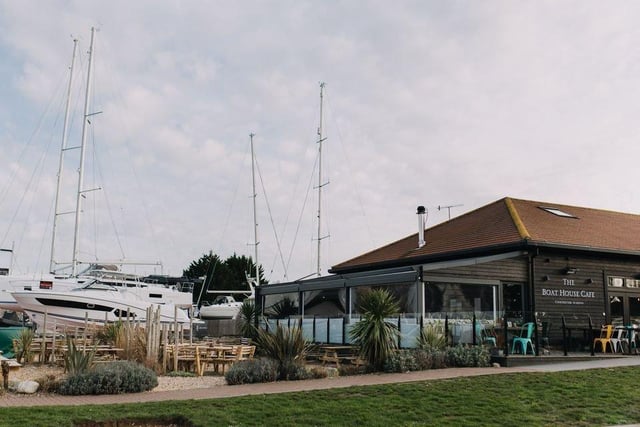 Boathouse Cafe on Chichester Marina is rated four stars out of five from 783 reviews on Google. SUS-211231-113931001