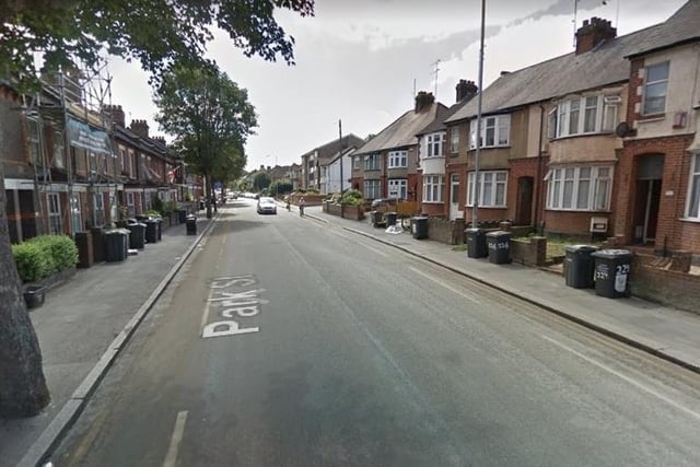 Central Luton & Park Town has seen rates of positive Covid cases rise by 55.4% from 682.3 per 100,000 people on week ending December 16 to 1060.6 by week ending December 23.  PHOTO: Google
