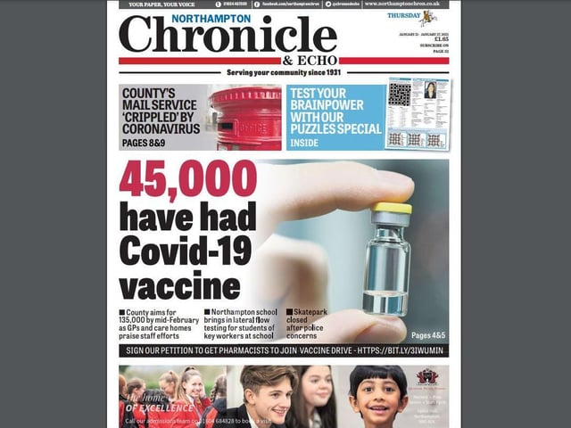 Northamptonshire led the way with the vaccination rollout at the beginning of 2021, with others elsewhere looking to our county to learn why we were doing so well.
