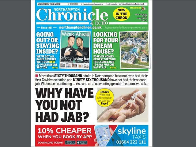 It was a question many were asking - why have some people not yet had their jab? Nearly 100,000 people in the county had not had their second jab despite the Government-led campaign to get everyone vaccinated.